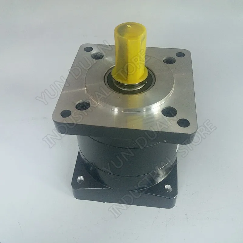 Nema42 110mm Planetary Gearbox Speed Reducer Ratio 36:1 19mm Input Shaft Carbon steel Gear for Stepper Motor
Nema42 110mm Planetary Gearbox Speed Reducer Ratio 36:1 19mm Input Shaft Carbon steel Gear for Stepper Motor
