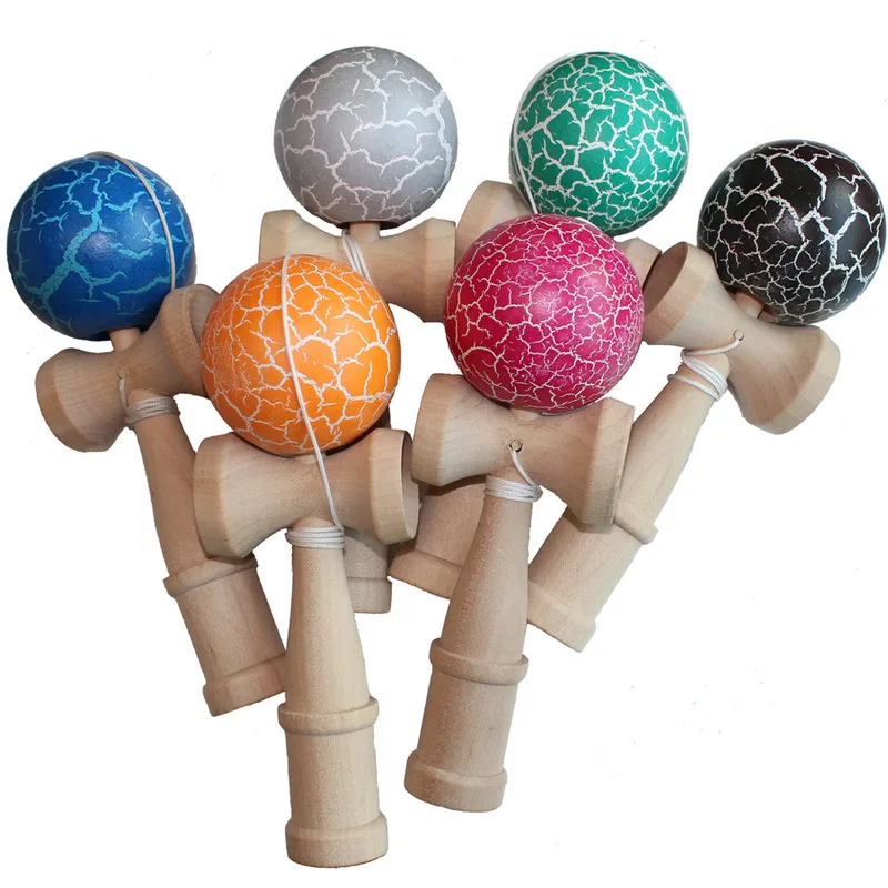 Фото 1 шт в лоте деревянный Kendama игрушки Умелые Жонглирование Игрушки для снятия
