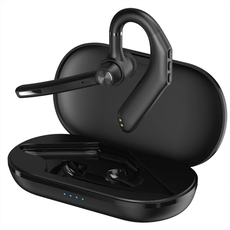 Игровая гарнитура, совместимая с Bluetooth, вращение на 180 градусов, беспроводное подключение, Мягкий ушной крючок, беспроводные соединения
Игровая гарнитура, совместимая с Bluetooth, вращение на 180 градусов, беспроводное подключение, Мягкий ушной крючок, беспроводные соединения