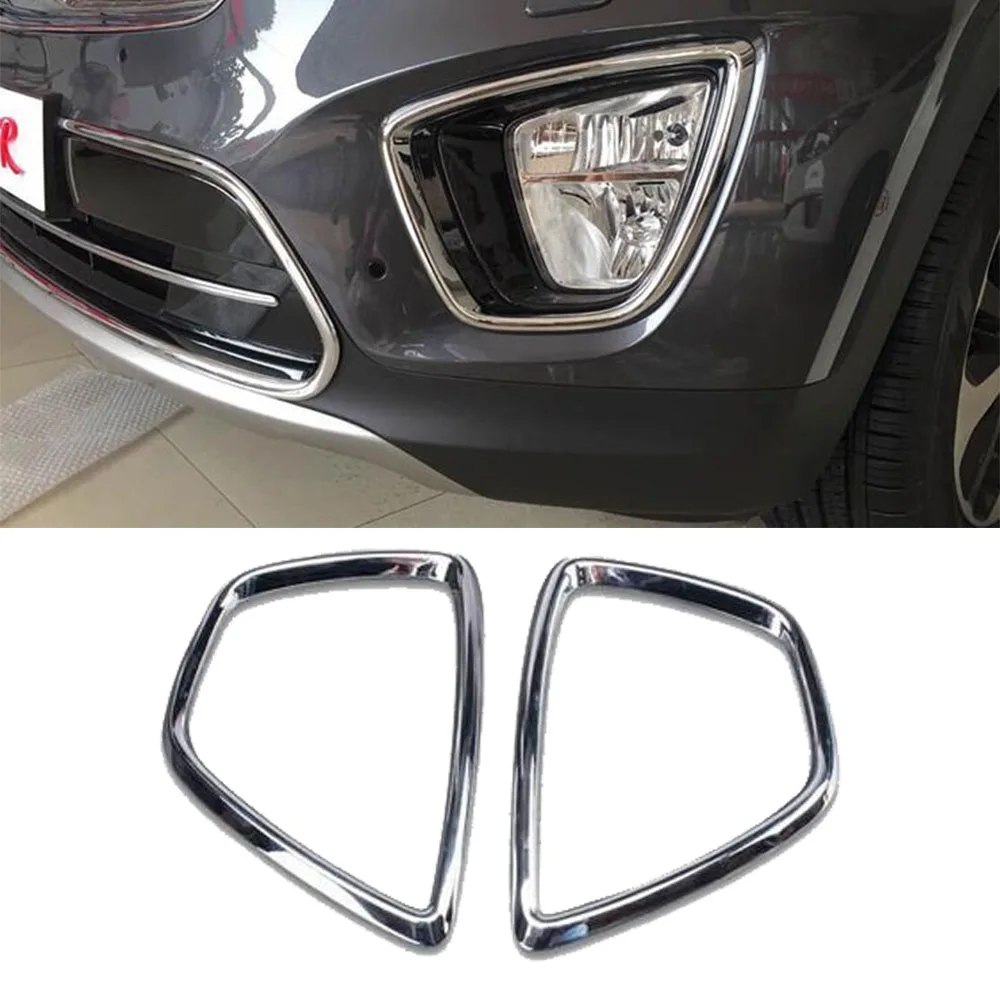 For Kia Sorento L 2015 2016 Car Body Front Fog Light Lamp Frame Stick Styling ABS Chrome Cover Trim Parts 2pcs
For Kia Sorento L 2015 2016 Car Body Front Fog Light Lamp Frame Stick Styling ABS Chrome Cover Trim Parts 2pcs