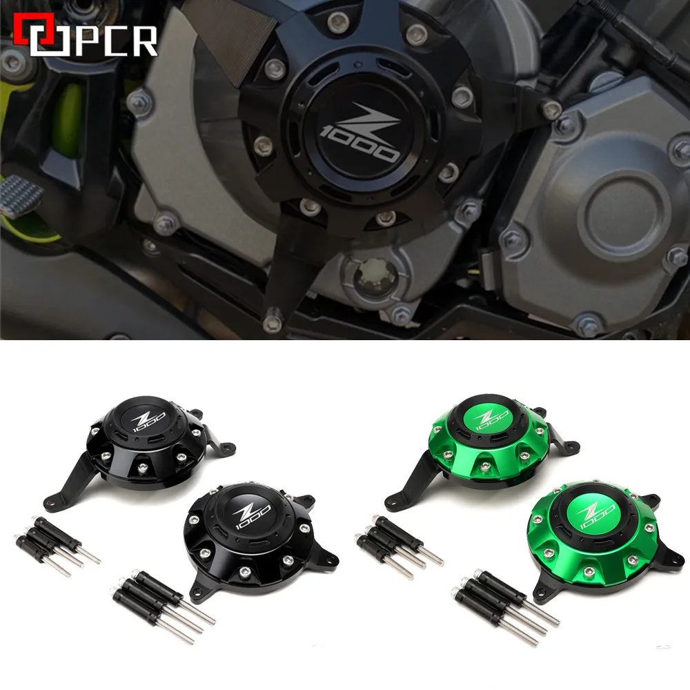 Одна пара ЧПУ алюминия для Kawasaki Z1000 z1000 Z1000SX 2010 2019 2020 Защитная обтекатель двигателя