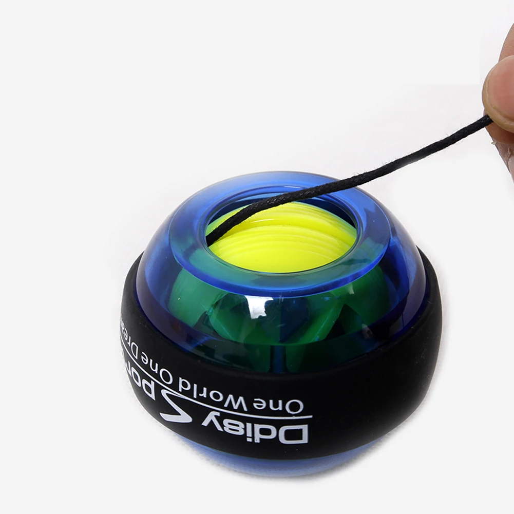 Power Fitness Training Gyro Wrist Ball LED Light Finger Grip Self-starting Arm Force Trainer Relieve Pressure Spinner Ball
Power Fitness Training Gyro Wrist Ball LED Light Finger Grip Self-starting Arm Force Trainer Relieve Pressure Spinner Ball