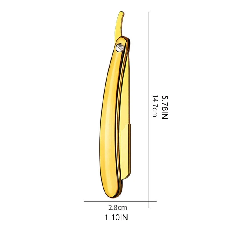 Stainless Steel Straight Edge Razor Barber Manual Beard Shaver Folding Shaving Razor Barber Shaver Tool
Stainless Steel Straight Edge Razor Barber Manual Beard Shaver Folding Shaving Razor Barber Shaver Tool