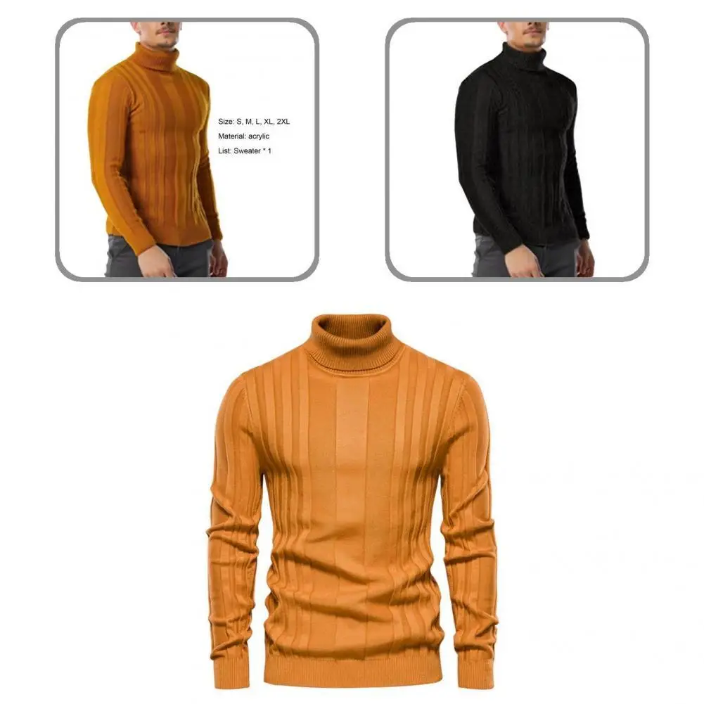 Solid Color Non-shrink Fall Winter Knitted Pullover Sweater Men Clothing Accessory
Solid Color Non-shrink Fall Winter Knitted Pullover Sweater Men Clothing Accessory