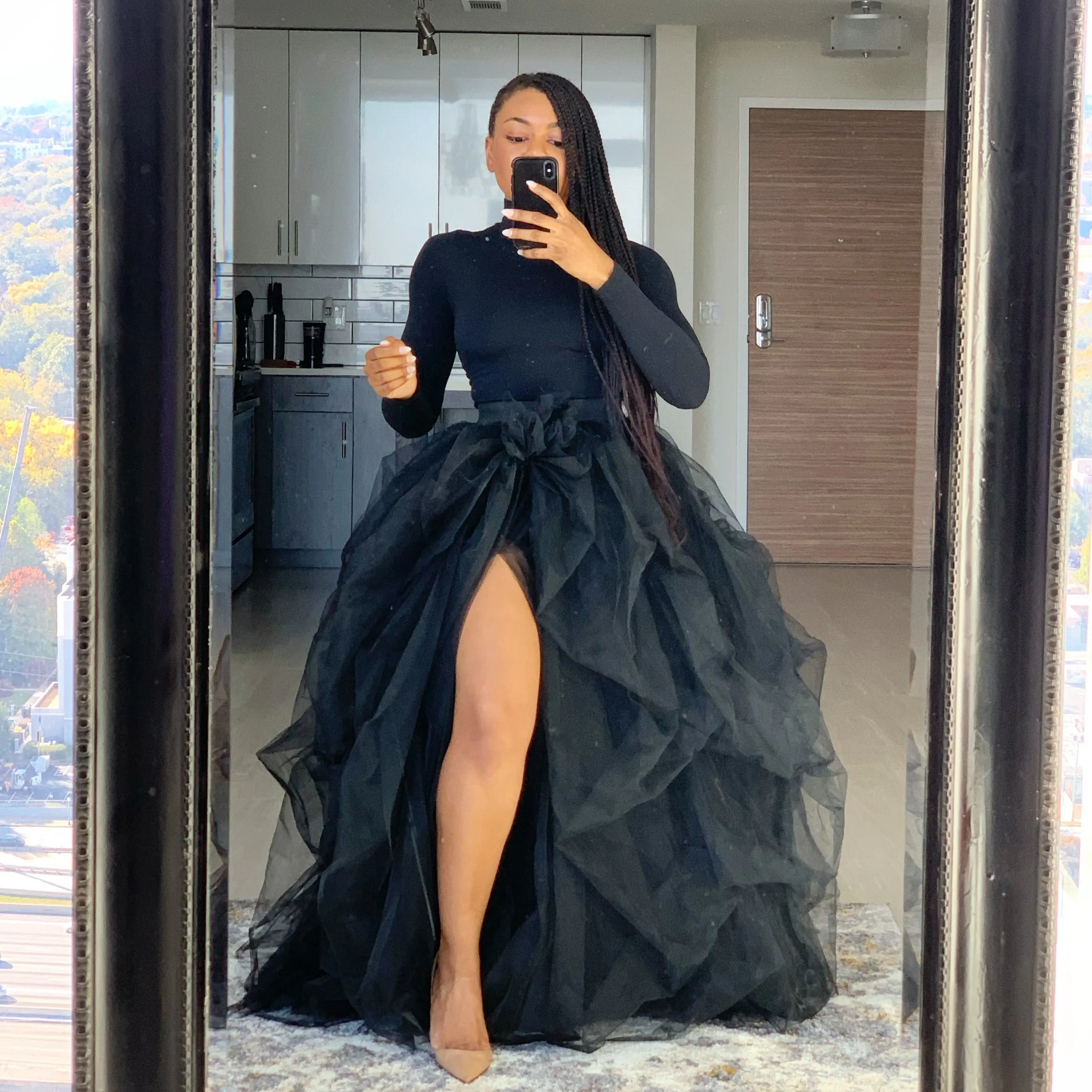 2020 Long Layered Skirts For Women's Skirts Elegant Solid Maxi Tutu Skirt For Ladies High Waist Mesh Skirt Party Princess Skirts
2020 Long Layered Skirts For Women's Skirts Elegant Solid Maxi Tutu Skirt For Ladies High Waist Mesh Skirt Party Princess Skirts