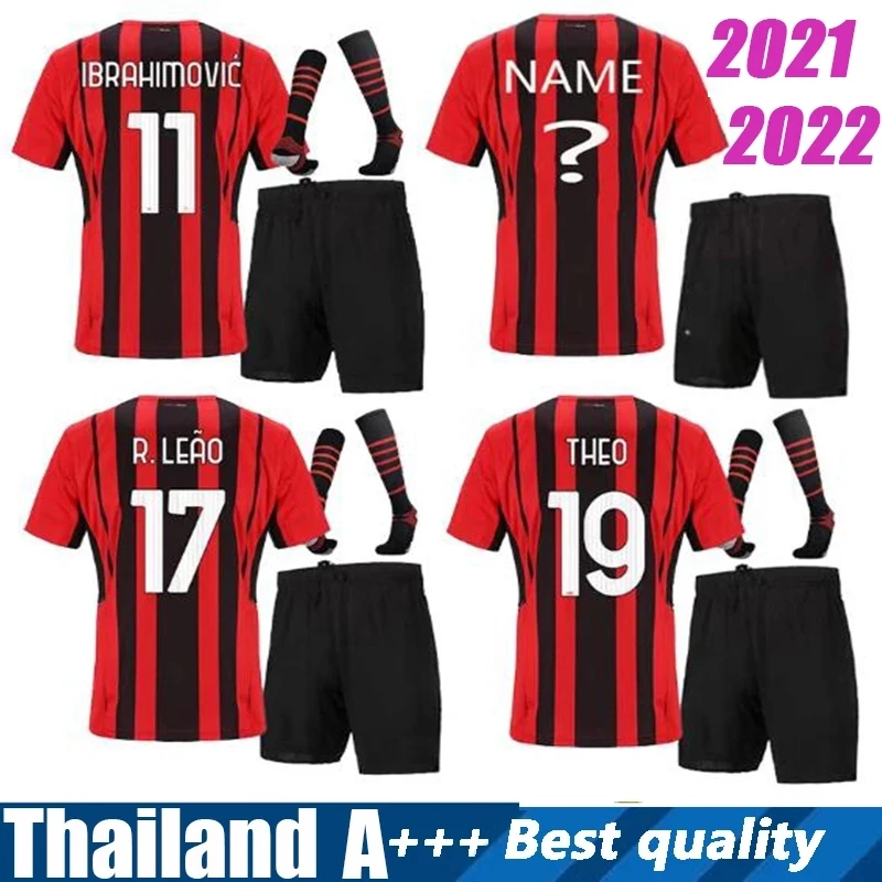 2021 2022 Soccer Football Shirt Men + Kids Kits New 21 22 High Quality Customized Milão Adult Shirt KIDS+MEN Sports Suit Milan
2021 2022 Soccer Football Shirt Men + Kids Kits New 21 22 High Quality Customized Milão Adult Shirt KIDS+MEN Sports Suit Milan