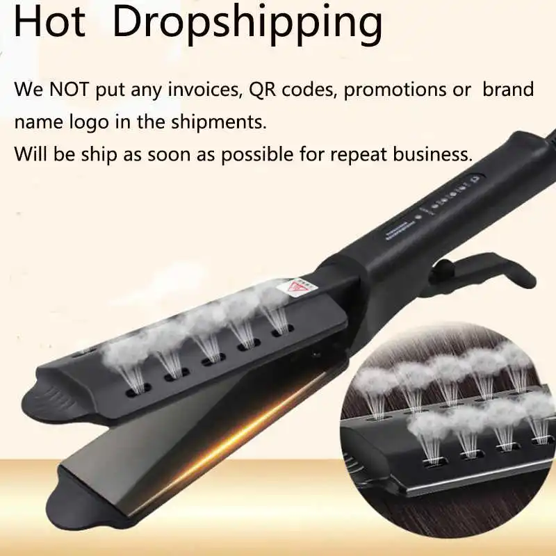 Hair Straightener Four-gear Temperature Adjustment Ceramic Tourmaline Ionic Flat Iron Curling Hair Straightener For Women Hair
Hair Straightener Four-gear Temperature Adjustment Ceramic Tourmaline Ionic Flat Iron Curling Hair Straightener For Women Hair