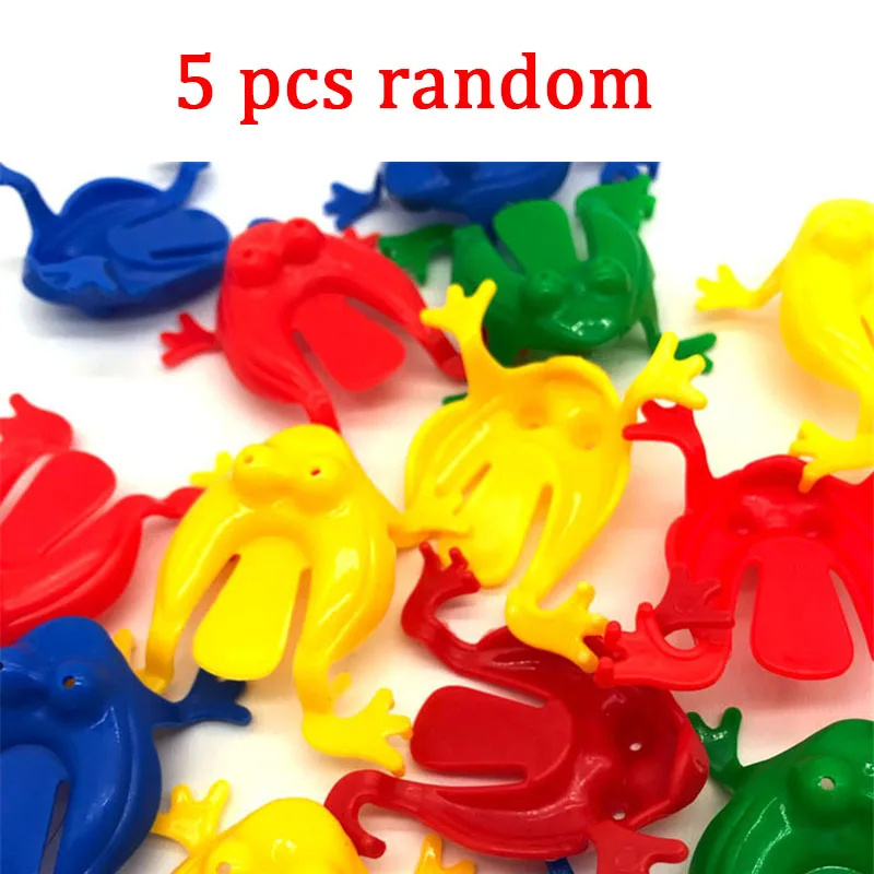 5/10 Pcs Jumping Frog Bounce Fidget Toys For Kids Novelty Assorted Stress Reliever Toys For Children Birthday Gift Party Favor
5/10 Pcs Jumping Frog Bounce Fidget Toys For Kids Novelty Assorted Stress Reliever Toys For Children Birthday Gift Party Favor