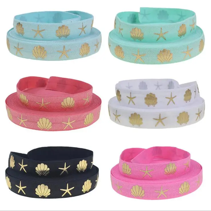 5Yards/Lot 5/8'' (16MM) Printed Foe Fold Over FOE Elastic Ribbon Stretch Band Diy Crafts For Clothing Baby Headband Material
5Yards/Lot 5/8'' (16MM) Printed Foe Fold Over FOE Elastic Ribbon Stretch Band Diy Crafts For Clothing Baby Headband Material