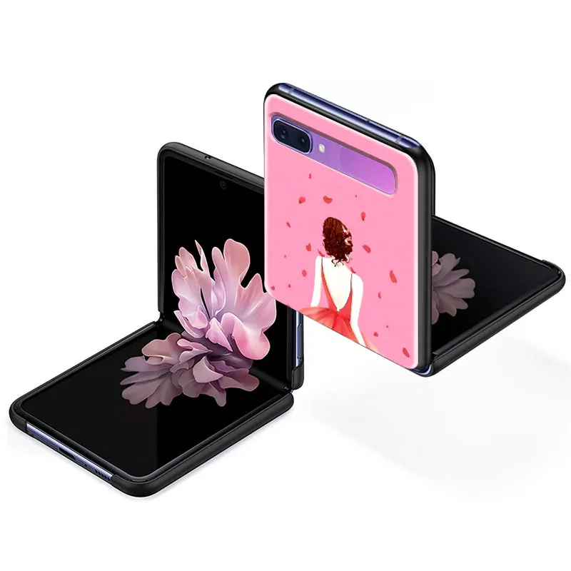Phone Case for Samsung Galaxy Z Flip 5G Black Hard Fold Casos Matte Tpu Capa Mobile Covers Luxury Woman Back View
Phone Case for Samsung Galaxy Z Flip 5G Black Hard Fold Casos Matte Tpu Capa Mobile Covers Luxury Woman Back View