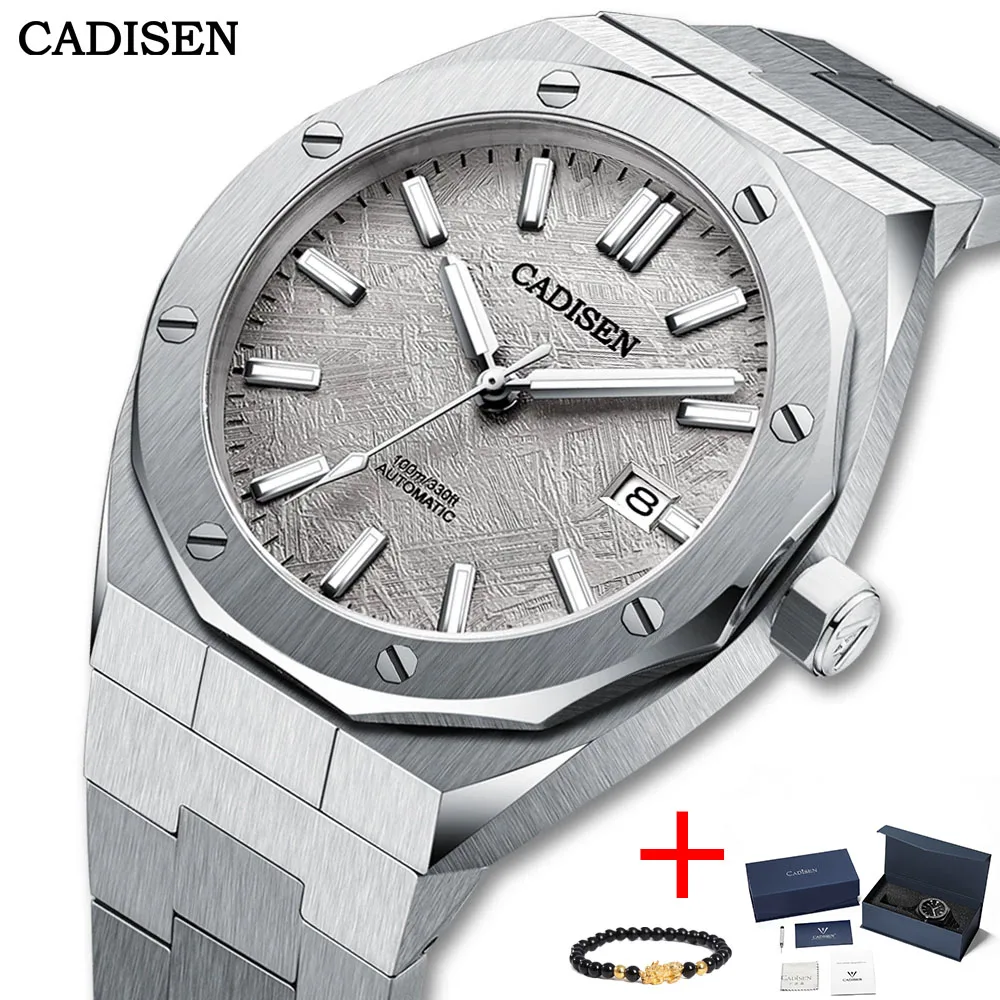 CADISEN Design Business Brand Watch Men 100M Waterproof Stainless Steel Wristwatch Sapphire Luminous Mechanical Automatic Clock
CADISEN Design Business Brand Watch Men 100M Waterproof Stainless Steel Wristwatch Sapphire Luminous Mechanical Automatic Clock
