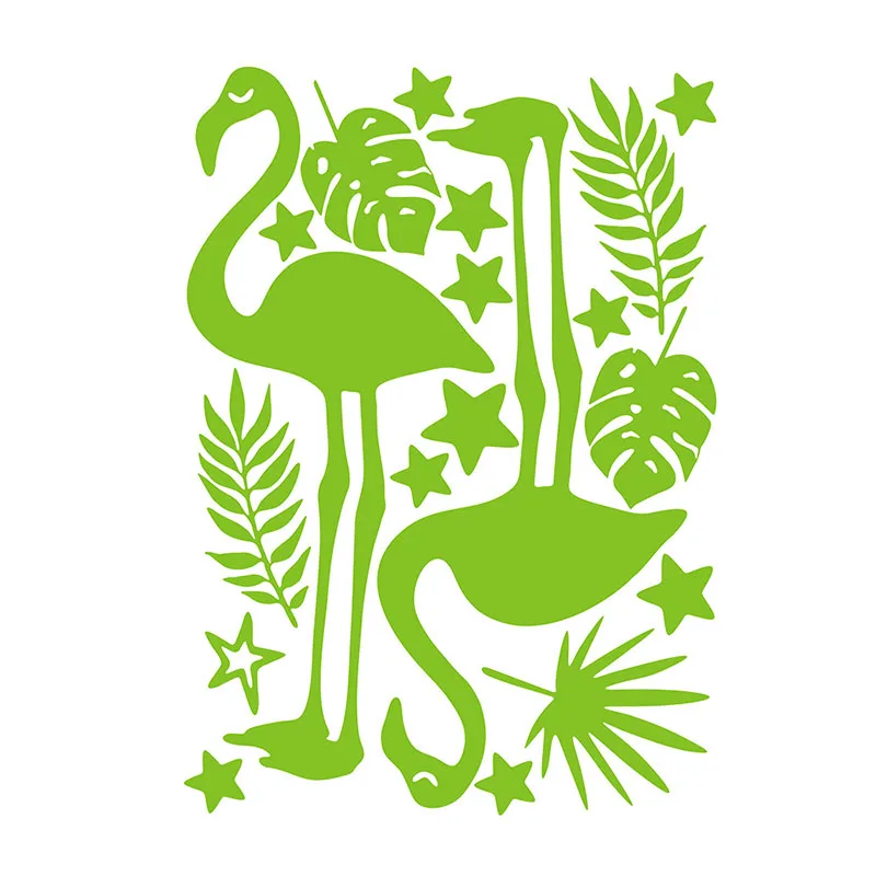 Cute Cartoon flamingo leaf Luminous wall stickers glow in the dark stars Mural decals Home living room bedroom bathroom decor
Cute Cartoon flamingo leaf Luminous wall stickers glow in the dark stars Mural decals Home living room bedroom bathroom decor