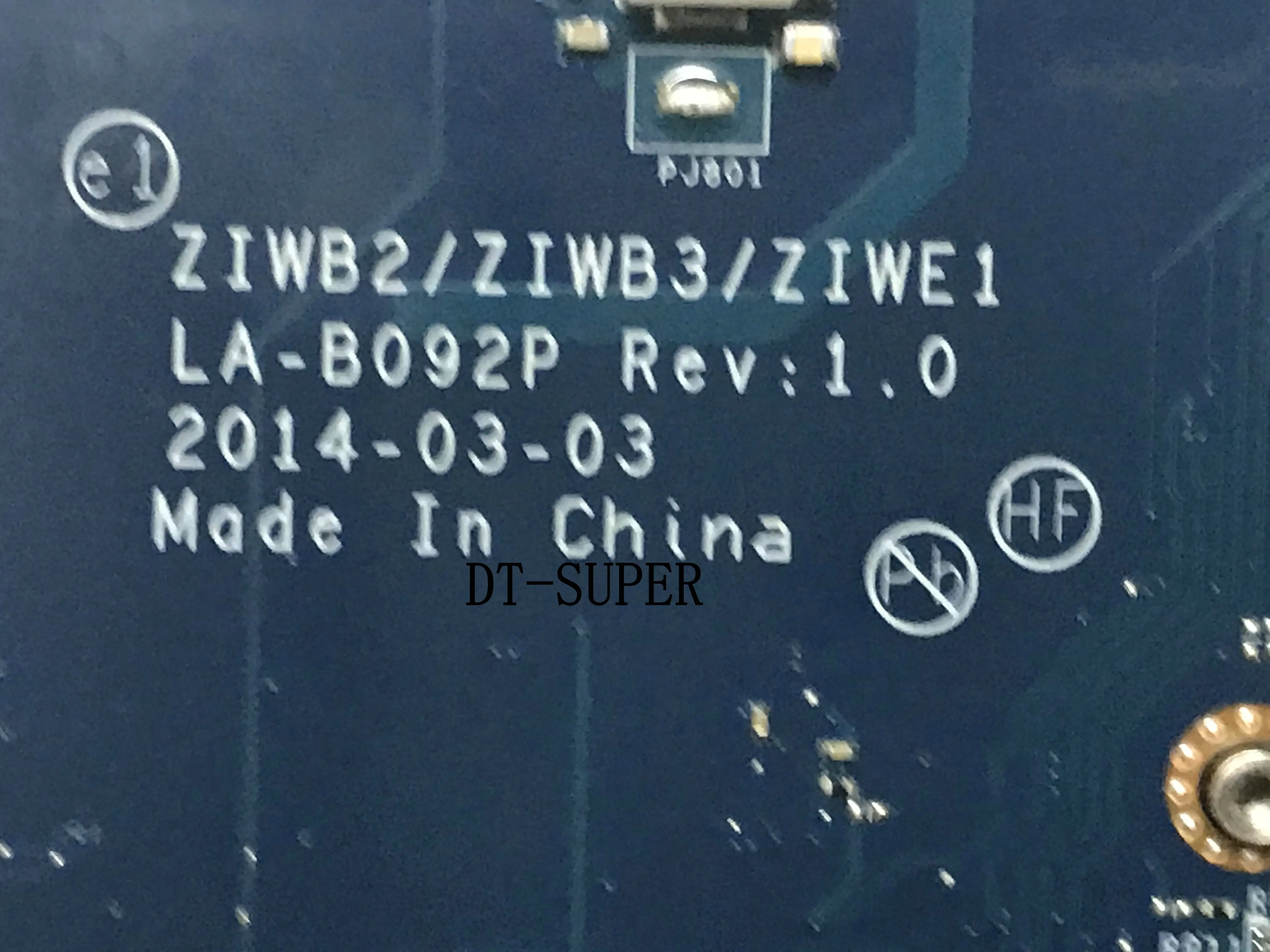 В наличии ZIWB2 / ZIWB3 LA B092P для LENOVO B50 70 материнская плата процессор CELERON