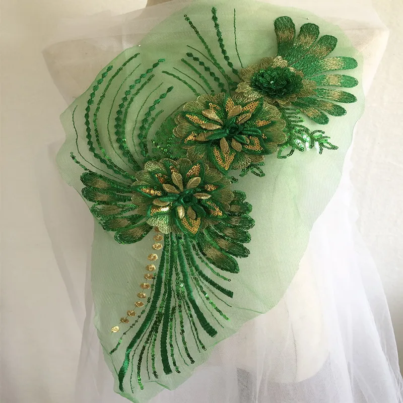 Three-dimensional sequin mesh embroidery flower cloth patch cheongsam clothes decoration accessories manual DIY
Three-dimensional sequin mesh embroidery flower cloth patch cheongsam clothes decoration accessories manual DIY