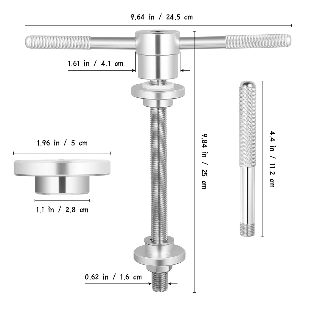 Wakauto Bike Headset Installation Bracket Press Installation Tool Bike Headset Press-in Tool for Bicycle Bike 
Wakauto Bike Headset Installation Bracket Press Installation Tool Bike Headset Press-in Tool for Bicycle Bike