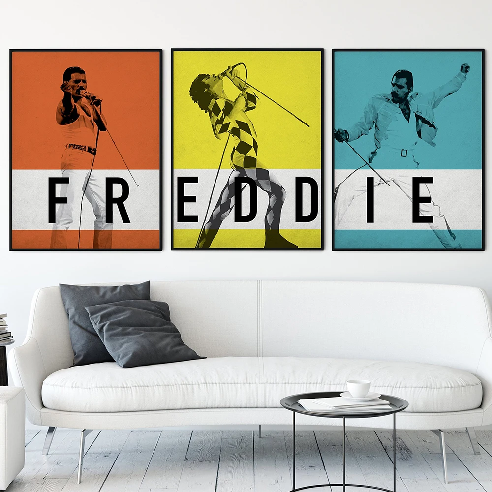 Queen Freddie Mercury Singer Canvas Painting Vintage Posters And Prints Pictures On The Wall Abstract Decorative Home Decoration
Queen Freddie Mercury Singer Canvas Painting Vintage Posters And Prints Pictures On The Wall Abstract Decorative Home Decoration