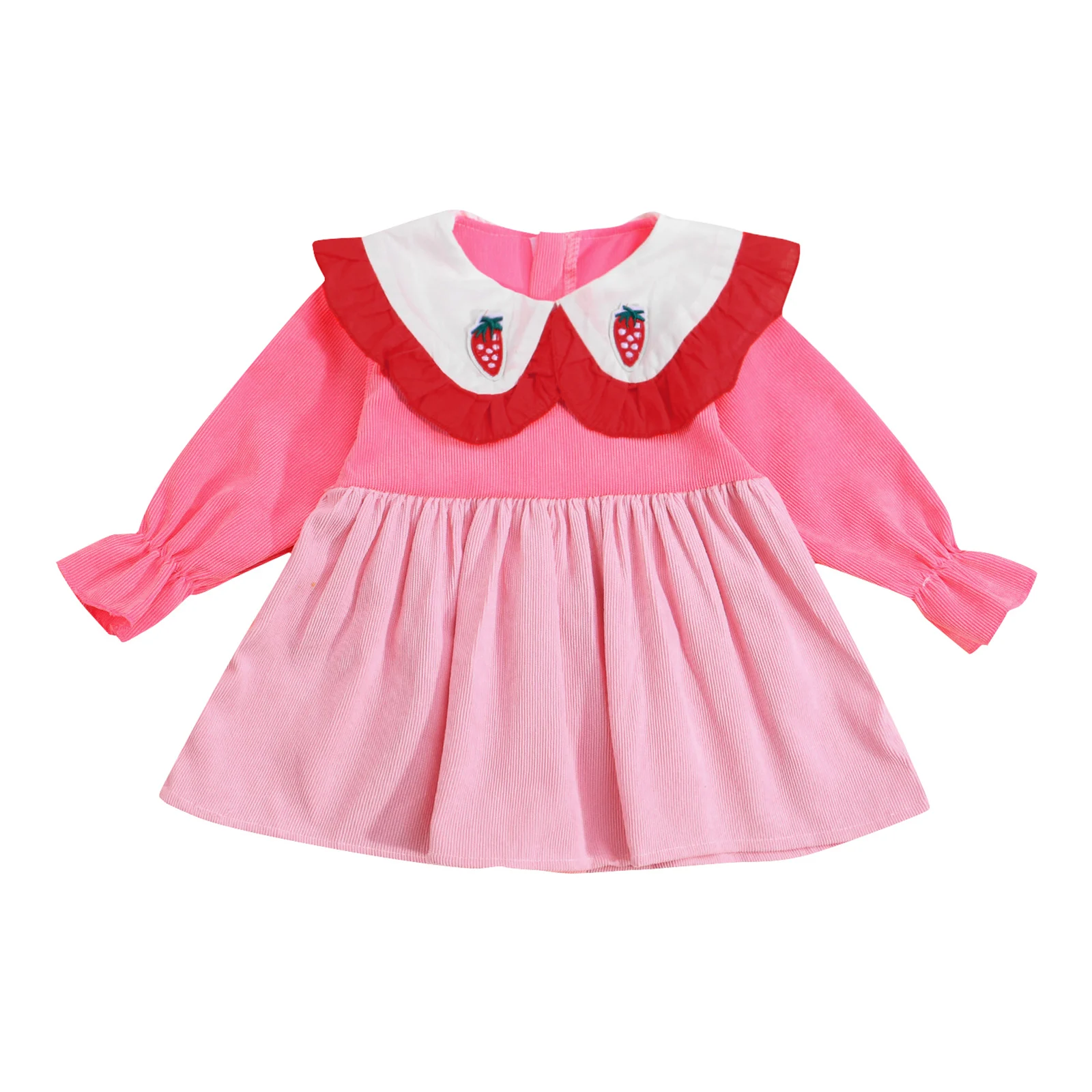 2021 Autumn Fashion Toddler Baby Girls Doll collar Long Sleeve Dress Sweet A-line Patchwork Dress Princess Outfit
2021 Autumn Fashion Toddler Baby Girls Doll collar Long Sleeve Dress Sweet A-line Patchwork Dress Princess Outfit