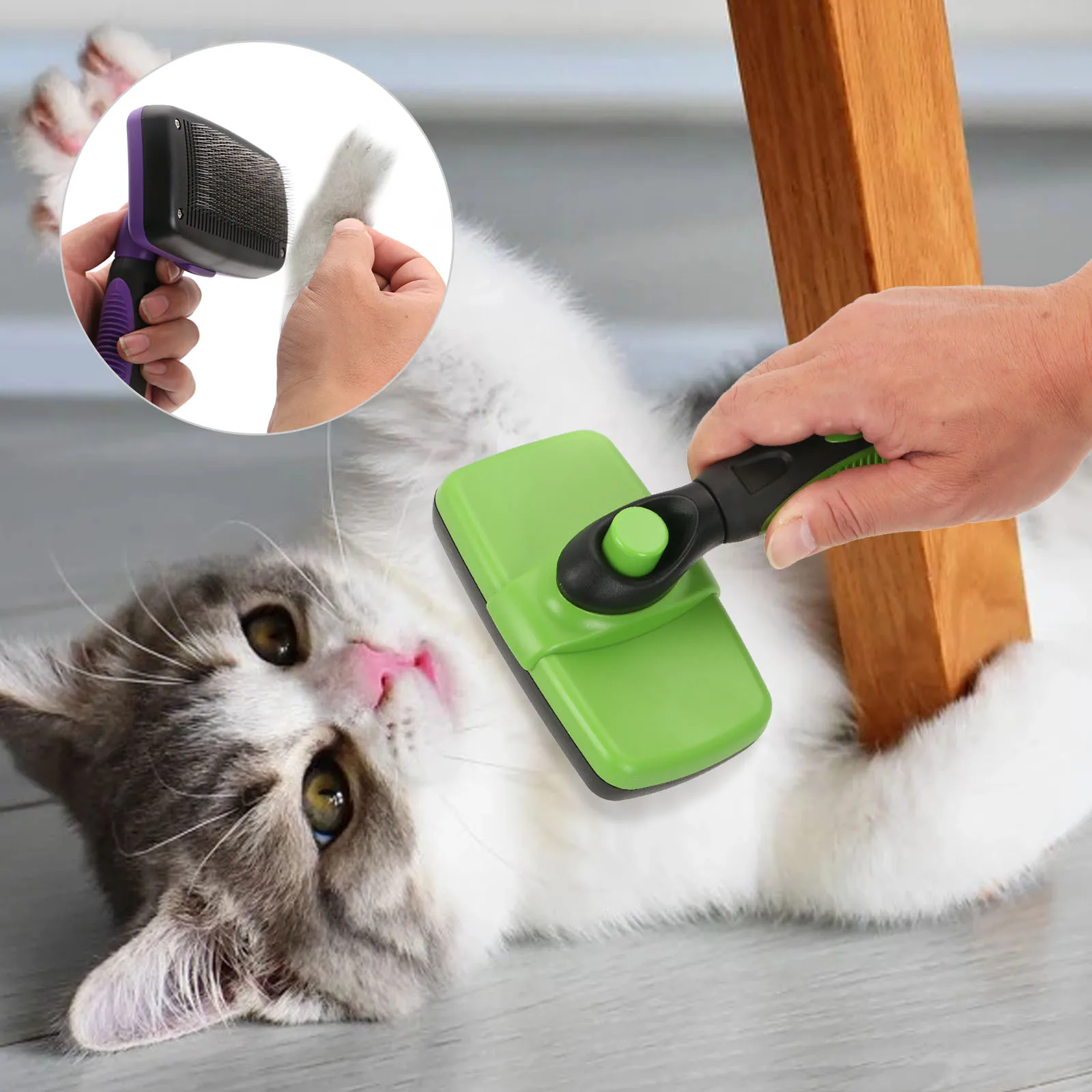 Pet Automatic Hair Removal Comb Cat Cleaning Brush Dog Hair Special Needle Comb Hair Deshedding Comb Hair Clipper Pet Supplies
Pet Automatic Hair Removal Comb Cat Cleaning Brush Dog Hair Special Needle Comb Hair Deshedding Comb Hair Clipper Pet Supplies