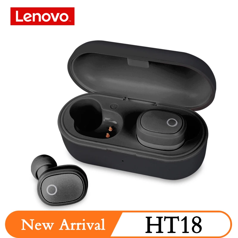 Lenovo HT18 TWS Bluetooth V5.0 умные Беспроводные наушники с шумоподавлением басовые стерео