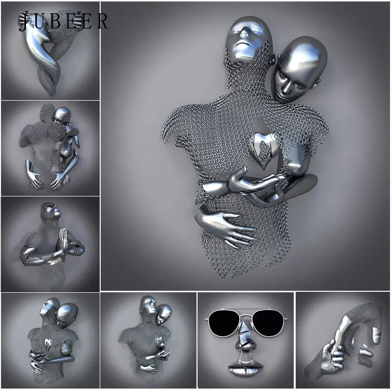 Square Canvas Painting Metal Figure Statue Poster and Prints Wall Art Pictures for Living Room Hotel Home Picture Decor Cuadros
Square Canvas Painting Metal Figure Statue Poster and Prints Wall Art Pictures for Living Room Hotel Home Picture Decor Cuadros