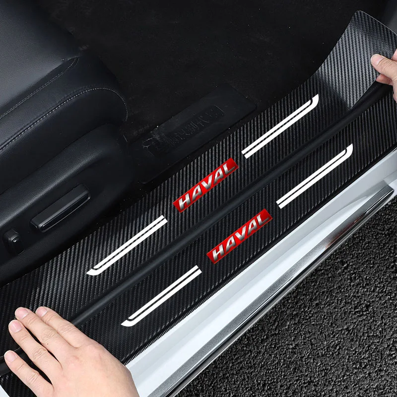 For HAVAL 4Pcs Auto Stickers Strip Anti Scratch Door Sill Protector Carbon Fiber Auto Threshold Protection Bumper Film Sticker
For HAVAL 4Pcs Auto Stickers Strip Anti Scratch Door Sill Protector Carbon Fiber Auto Threshold Protection Bumper Film Sticker