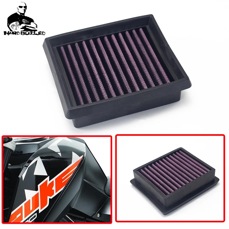 Motorcycle High Flow Air Filter Cleaner Replacement Fuel Filter Reuseful Element For Duke 125/250/200/390 RC125 RC200 RC200
Motorcycle High Flow Air Filter Cleaner Replacement Fuel Filter Reuseful Element For Duke 125/250/200/390 RC125 RC200 RC200