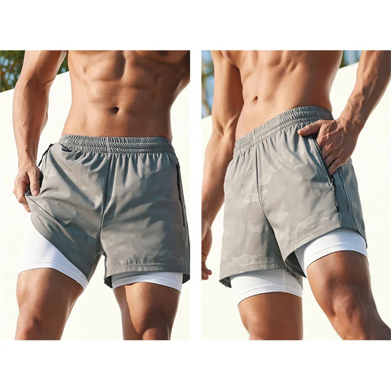 2021 Summer New Men Shorts men Workout Male Zip pocket Quick Dry double-deck Shorts Sportswear Sports Shorts
2021 Summer New Men Shorts men Workout Male Zip pocket Quick Dry double-deck Shorts Sportswear Sports Shorts