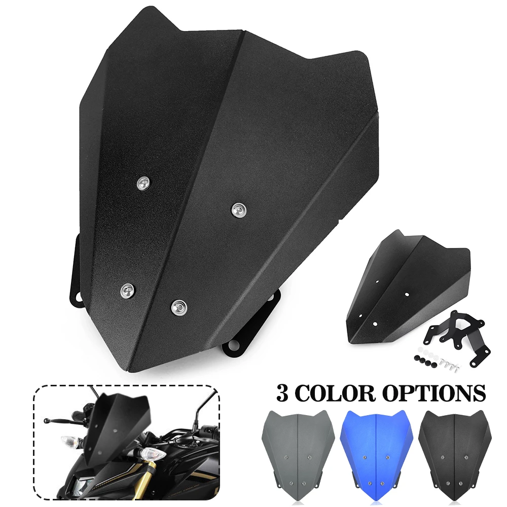Motorcycle Windscreen Windshield Wind Deflector With Bracket for Yamaha MT15 MT-15 2019 2020
Motorcycle Windscreen Windshield Wind Deflector With Bracket for Yamaha MT15 MT-15 2019 2020