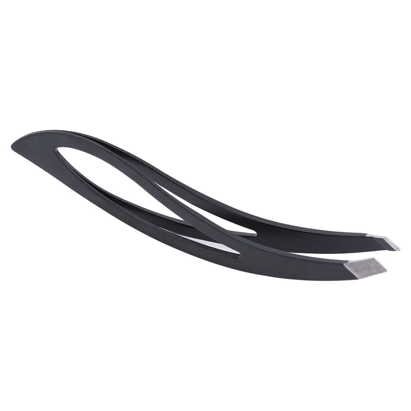 1PC Black Eyebrow Tweezers Professional Stainless Steel Slanted Flat Point Tip Hair Removal Eye Brow Tweezers Cilp Tool
1PC Black Eyebrow Tweezers Professional Stainless Steel Slanted Flat Point Tip Hair Removal Eye Brow Tweezers Cilp Tool