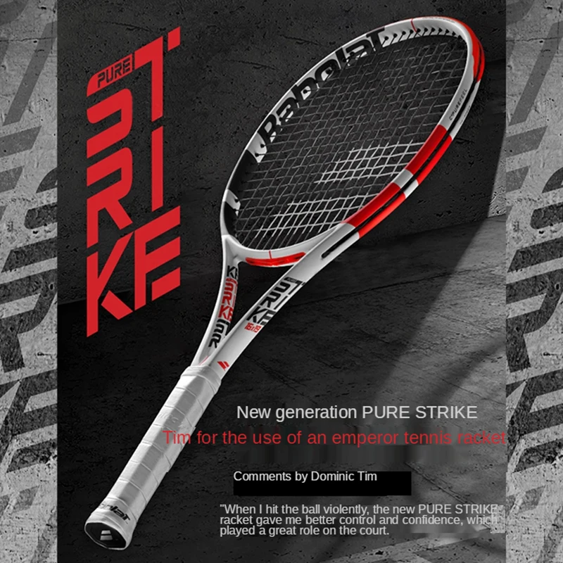 Профессиональная теннисная ракетка Tim PS98 PS100, Спортивная ракетка Pure Strike, полностью карбоновая ракетка
Профессиональная теннисная ракетка Tim PS98 PS100, Спортивная ракетка Pure Strike, полностью карбоновая ракетка