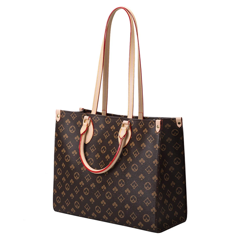 Fashion All-match Tote Handbags For Women's New Large Capacity One-Shoulder Bags Classic Printed Color Matching Shopping Bag
Fashion All-match Tote Handbags For Women's New Large Capacity One-Shoulder Bags Classic Printed Color Matching Shopping Bag