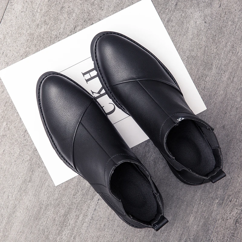 mens boots chelsea fashion shoes winter waterproof leather genuine casual black clax comfortable flat outdoors high top vintage
mens boots chelsea fashion shoes winter waterproof leather genuine casual black clax comfortable flat outdoors high top vintage