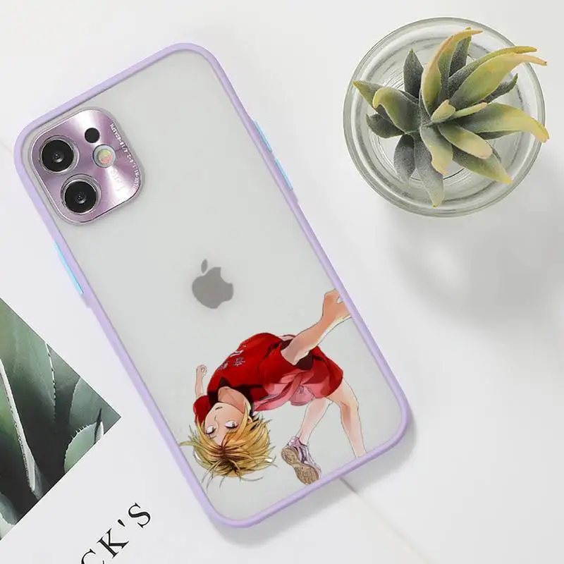 Kenma Kozume of Haikyuu Phone Case For iPhone 12 11 Mini Pro XR XS Max 7 8 Plus X Matte transparent Purple Back Cover
Kenma Kozume of Haikyuu Phone Case For iPhone 12 11 Mini Pro XR XS Max 7 8 Plus X Matte transparent Purple Back Cover