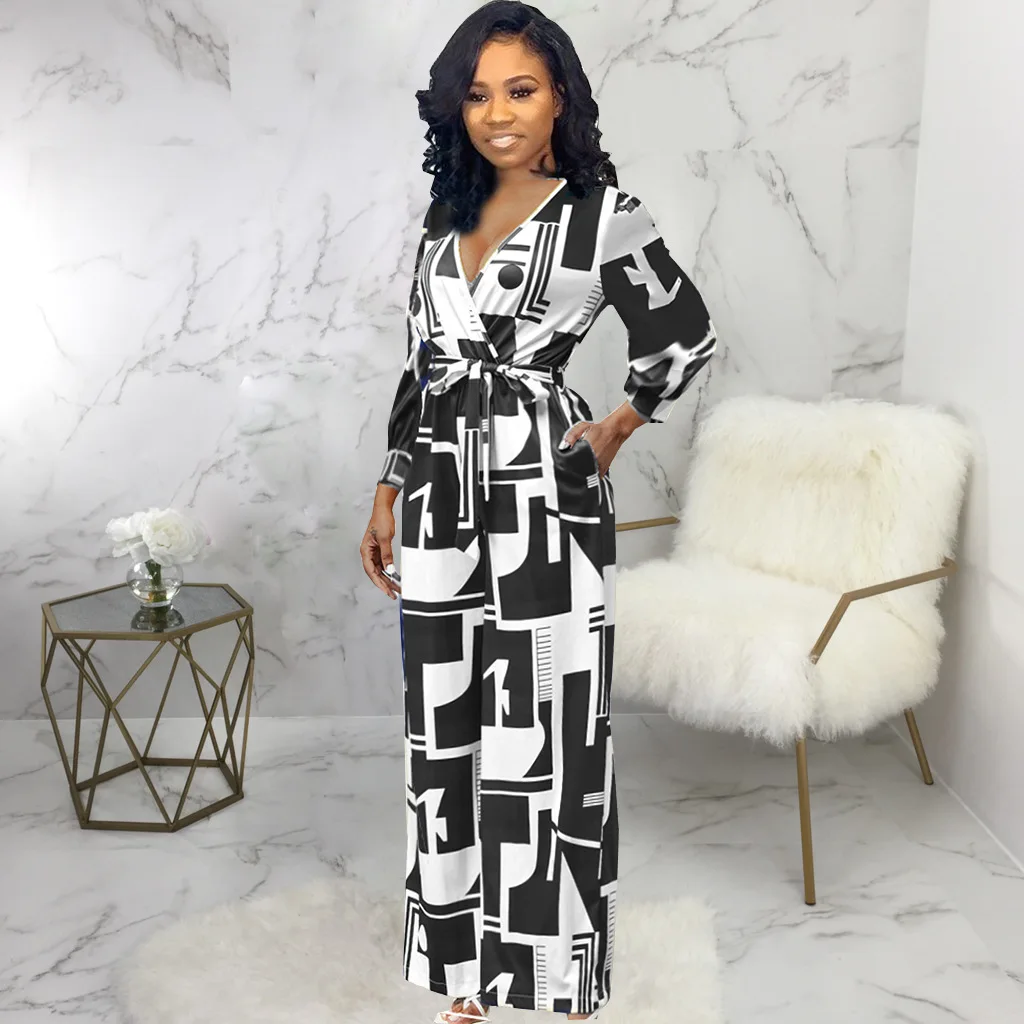2022 New Fall Arrival Tie Dye Long Sleeve Wide Leg Pants Elegant Rompers Women Jumpsuits Work Office Outfits Business Casual
2022 New Fall Arrival Tie Dye Long Sleeve Wide Leg Pants Elegant Rompers Women Jumpsuits Work Office Outfits Business Casual