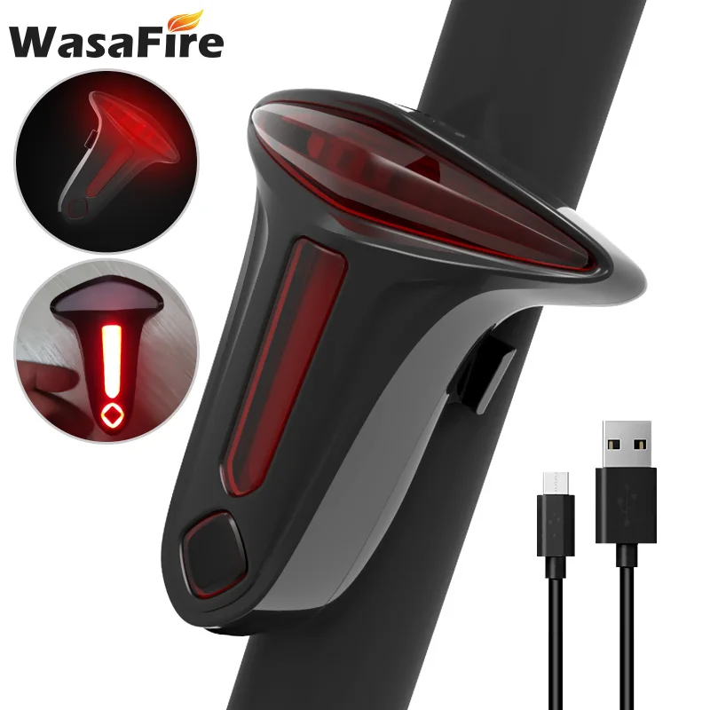 WasaFire умный велосипедный фонарь, велосипедный задний фонарь, автоматическое ВКЛ./ВЫКЛ., USB Перезаряжаемый стоп-сигнал, светодиодная лампа
WasaFire умный велосипедный фонарь, велосипедный задний фонарь, автоматическое ВКЛ./ВЫКЛ., USB Перезаряжаемый стоп-сигнал, светодиодная лампа