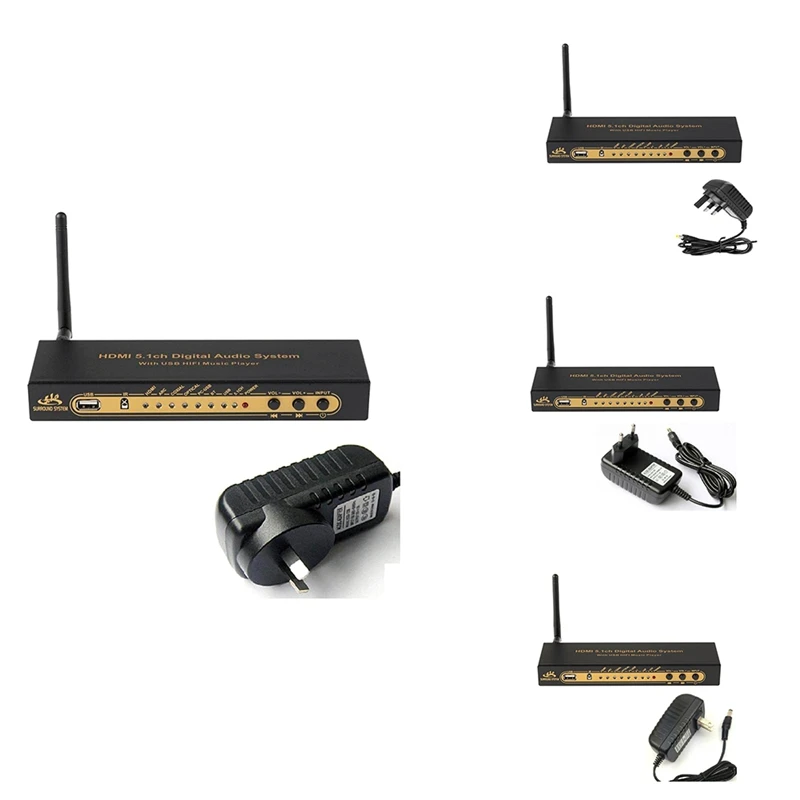 HD851BT DTS AC3 5 1 аудио преобразователь декодер HDMI экстрактор 4K ARC SPDIF коаксиальный