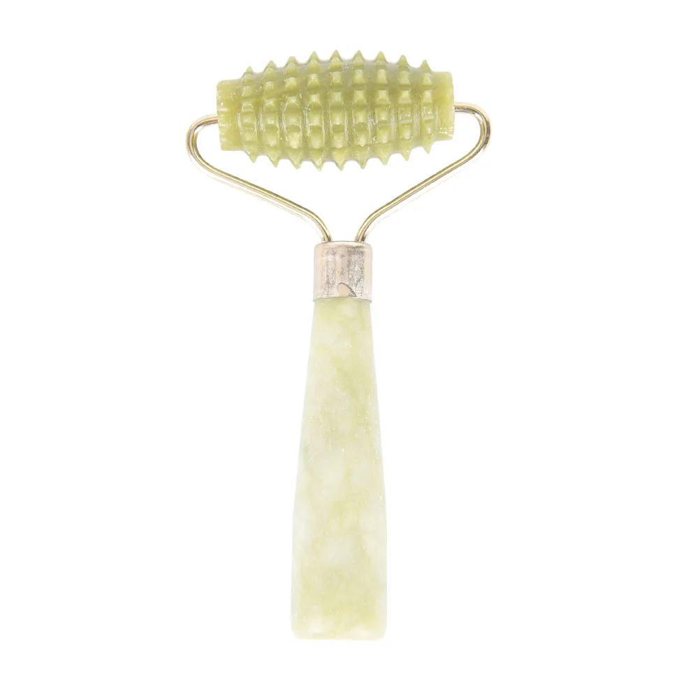 High Quality Beauty Tool Green Practical Natural Jade Face Massager Roller Spa Head Neck Body Facial Health Slimming Massager
High Quality Beauty Tool Green Practical Natural Jade Face Massager Roller Spa Head Neck Body Facial Health Slimming Massager