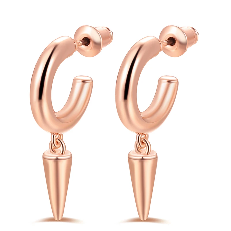 Copper Nail Stud Earrings Rose Gold Plated Round C Shape Chunky Open Hoops Earrings For Women Wedding Fashion Jewelry Wholesale
Copper Nail Stud Earrings Rose Gold Plated Round C Shape Chunky Open Hoops Earrings For Women Wedding Fashion Jewelry Wholesale