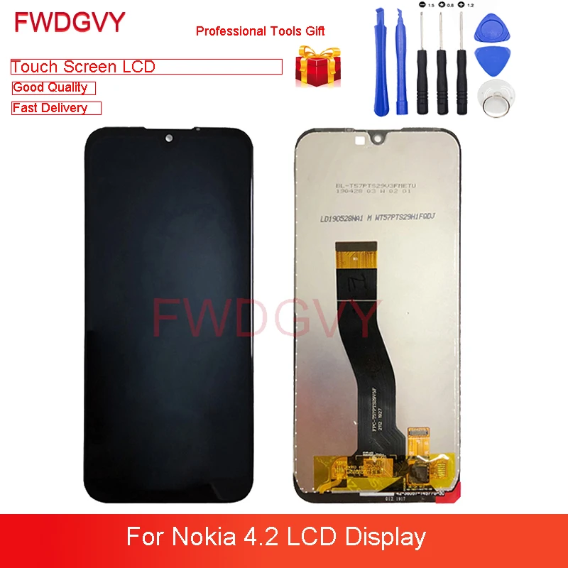 Фото Для Nokia 4.2 ЖК-дисплей сенсорный экран дигитайзер в сборе полный комплект запасные