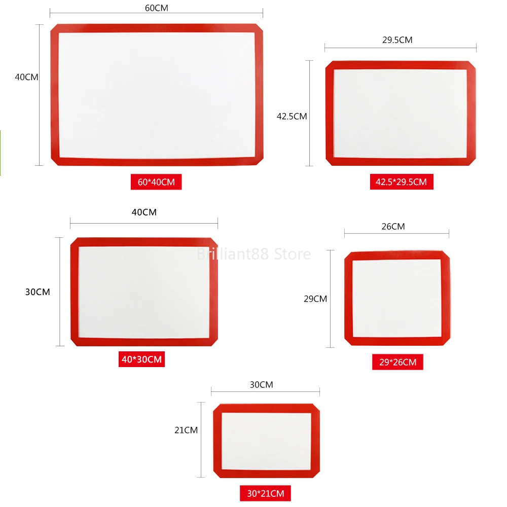 Professional non-stick pan silicone baking mat-baking pan and burritos silicone liner-/pastry/biscuits/bread/bread making-
Professional non-stick pan silicone baking mat-baking pan and burritos silicone liner-/pastry/biscuits/bread/bread making-
