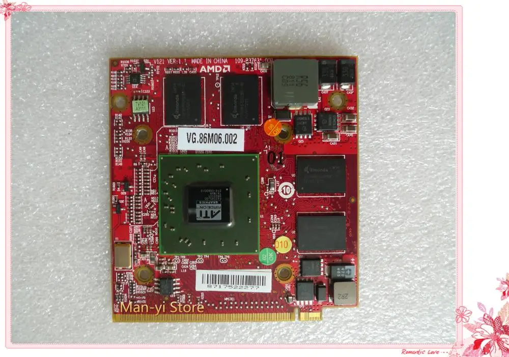 Kai достижения полного заряда для ATI Radeon HD 3650 HD3650 256 Мб MXM II видеокарта ноутбука Acer