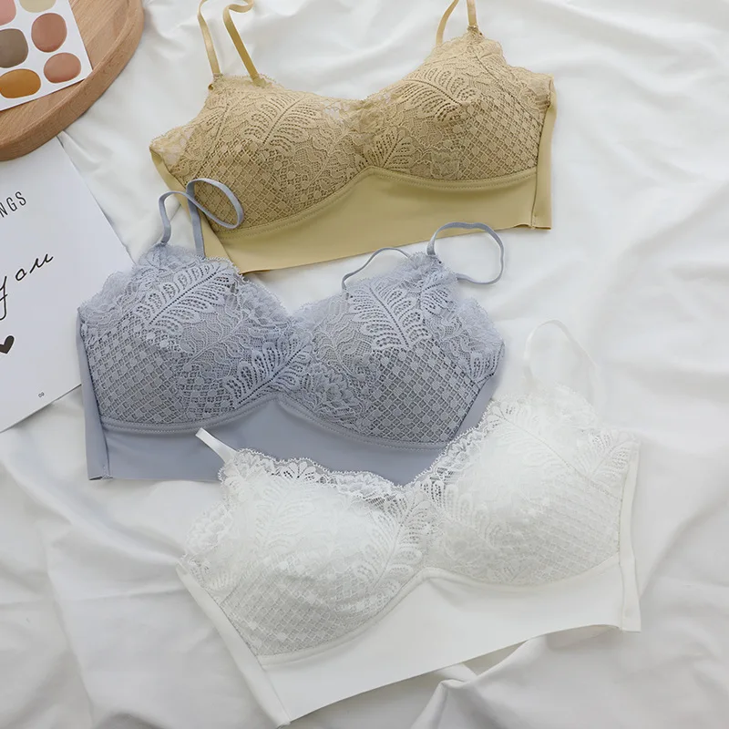 CHRLEISURE Sexy Lace Women's Tube Top Wireless Ventilation Crop Top Women U-Shape Backless Female Underwear
CHRLEISURE Sexy Lace Women's Tube Top Wireless Ventilation Crop Top Women U-Shape Backless Female Underwear