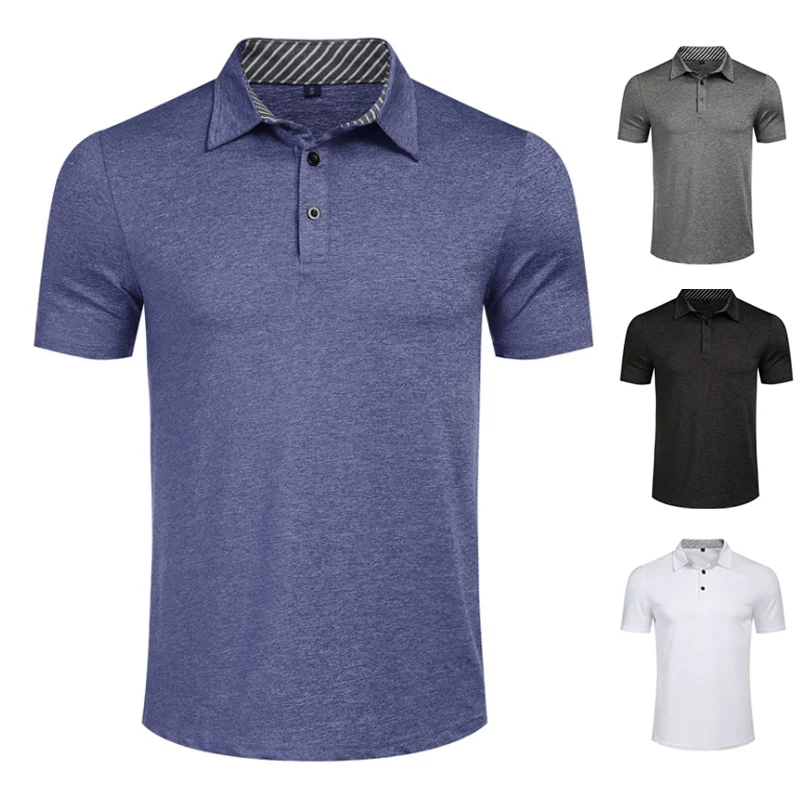 HOT Men's Polo Shirts Cotton Short Sleeve Sports Golf Male Bodybuilding Street Wear Casual Solid Mens Clothing USA Size
HOT Men's Polo Shirts Cotton Short Sleeve Sports Golf Male Bodybuilding Street Wear Casual Solid Mens Clothing USA Size
