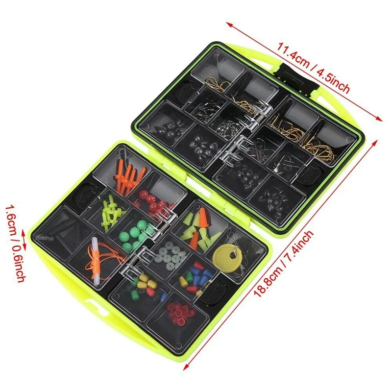 184 pcs Carp Fishing Small Holster Fishing pesca Accessories Fishing Gear Set High Quality And Multi Functional Suit
184 pcs Carp Fishing Small Holster Fishing pesca Accessories Fishing Gear Set High Quality And Multi Functional Suit
