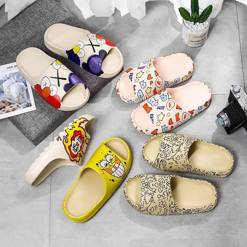 Summer Slippers Men Women Indoor Eva Cool Soft Bottom Sandals Cartoon Trend Unisex Slides Light Beach Shoes Slippers Size 35-45
Summer Slippers Men Women Indoor Eva Cool Soft Bottom Sandals Cartoon Trend Unisex Slides Light Beach Shoes Slippers Size 35-45