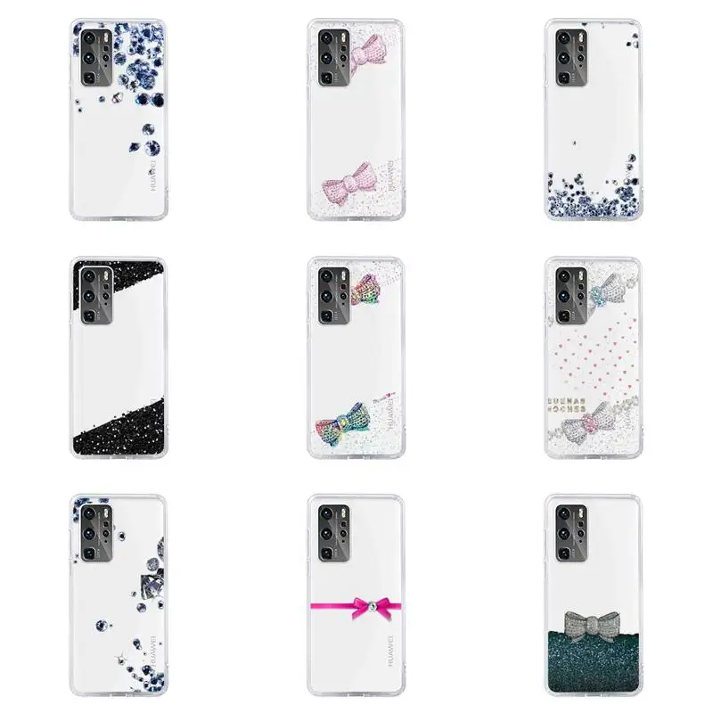 Shiny diamond bow Phone Case For Huawei P40 P30 P20 Mate Honor 10i 30 20 i 10 40 8x 9x Pro Lite Transparent Cover
Shiny diamond bow Phone Case For Huawei P40 P30 P20 Mate Honor 10i 30 20 i 10 40 8x 9x Pro Lite Transparent Cover