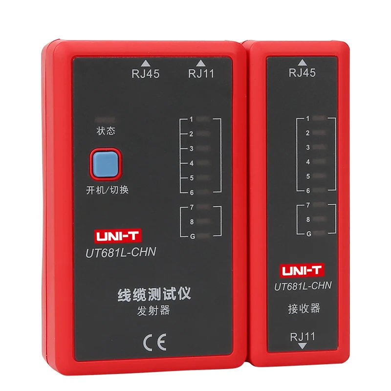 UNI-T UT681L HDMI UT681C Cable Tester Tracker LAN Auto Network LED Tester Ethernet Telephone BNC HDMI Repair Tool
UNI-T UT681L HDMI UT681C Cable Tester Tracker LAN Auto Network LED Tester Ethernet Telephone BNC HDMI Repair Tool