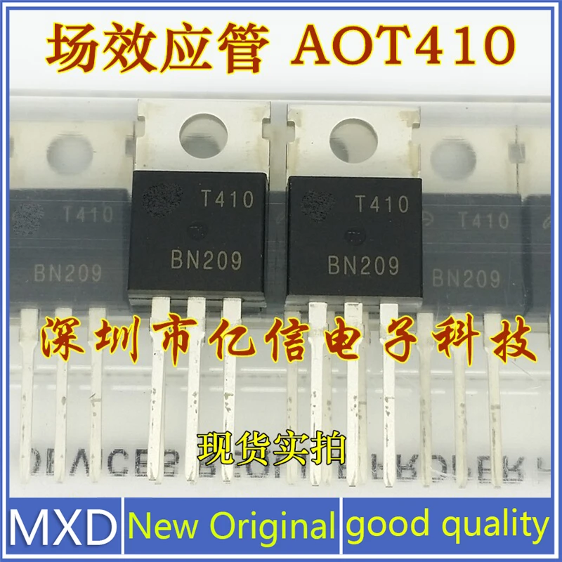 5Pcs/Lot New Original AOT410 T410 TO-220 Field Effect Mos Tube Commonly Used Mos Tube Good Quality
5Pcs/Lot New Original AOT410 T410 TO-220 Field Effect Mos Tube Commonly Used Mos Tube Good Quality