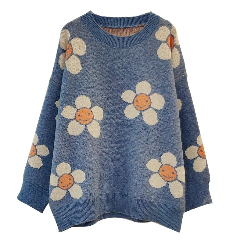 2020 Women Contrast-Trimed Jacquard-knit Sweater Dropped Shoulder Pullover Sweater Ribbing at Neckline Cuff and Hem for Winter
2020 Women Contrast-Trimed Jacquard-knit Sweater Dropped Shoulder Pullover Sweater Ribbing at Neckline Cuff and Hem for Winter