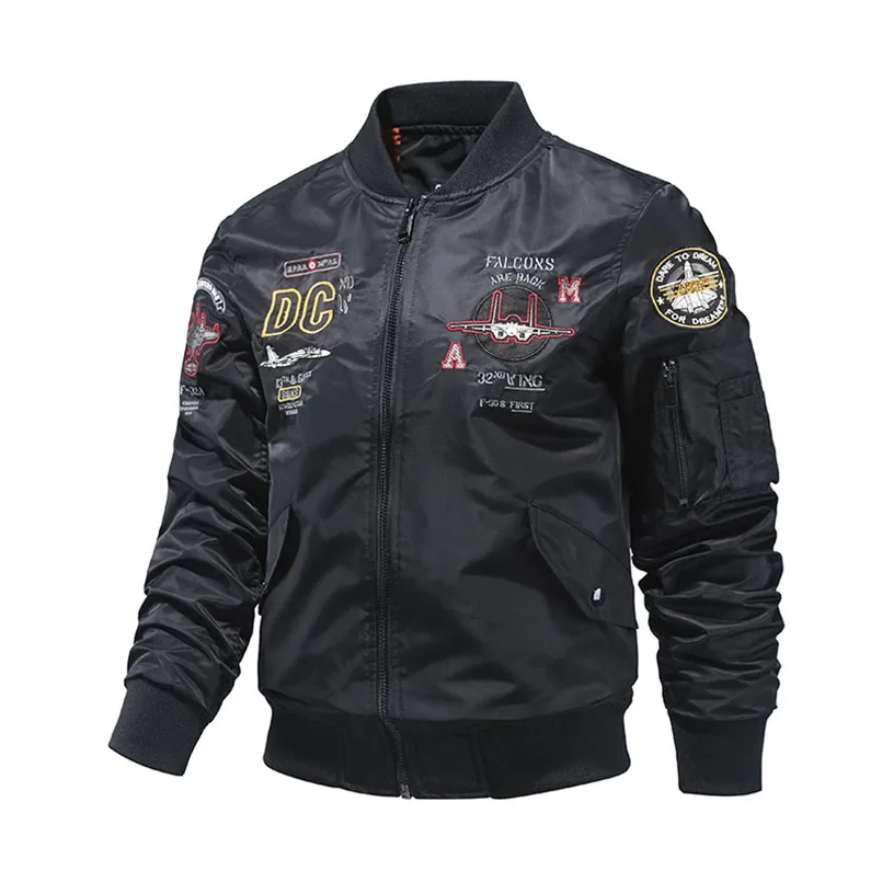 2023 Spring Baseball Pilot Jacket Army Military Flight College Tactical Military Army Coat For Men Ma1 University Clothes
2023 Spring Baseball Pilot Jacket Army Military Flight College Tactical Military Army Coat For Men Ma1 University Clothes